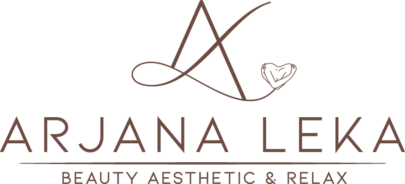 logo arjana leka marrone